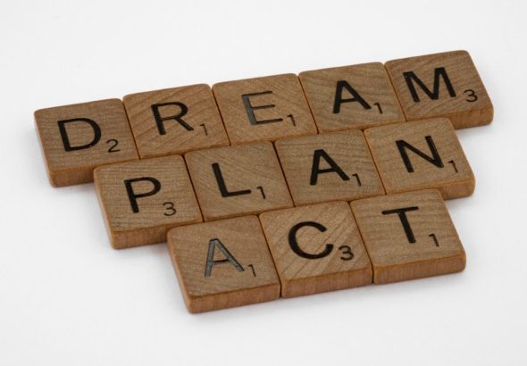 scrabble, scrabble pieces, lettering, letters, wood, scrabble tiles, white background, words, quote, letters, type, typography, design, layout, focus, bokeh, blur, photography, images, image, dream, plan, act, mission, intentional, mindfulness, work, don't give up, keep going, make it happen, just do it, journey, success, journey,